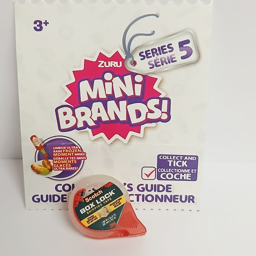 Zuru Mini Brands Series 5 Scotch Box Lock Shipping Tape